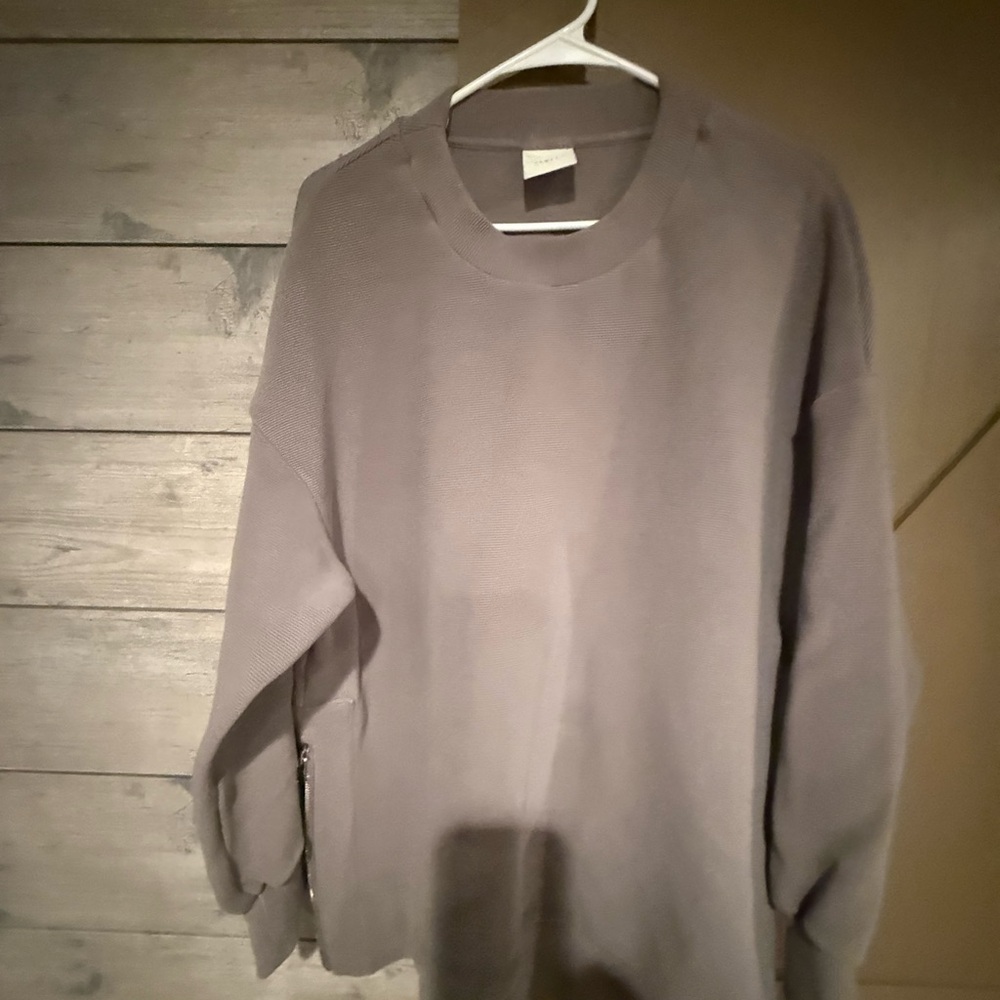 Women's Varley Gray Boyfriend Sweatshirt size Large